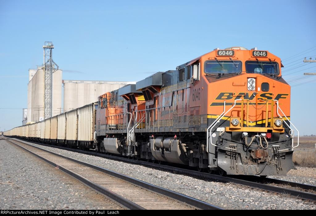 Eastbound coal train